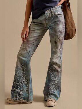 We The Free West Coast Illusions & Cutwork Jeans
